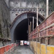reconstructing the left hand side of the tunnel