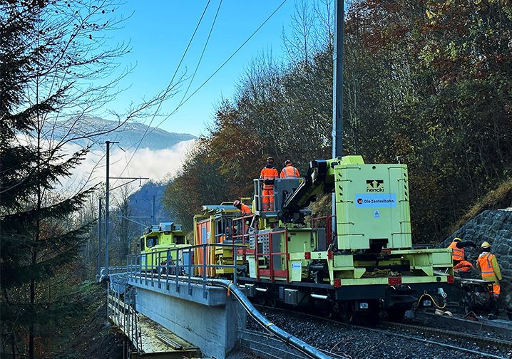 Sanierung Strecke Giswil–Lungern