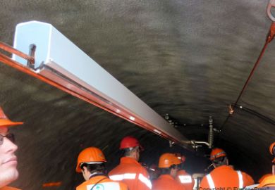 Massagno-Tunnel Abnahme