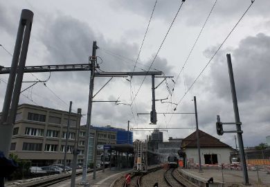 Aarau, préparations pour la nouvelle gare AVA
