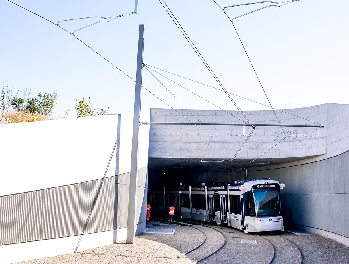 Limmattal light rail line tested successfully - Furrer+Frey baut ...